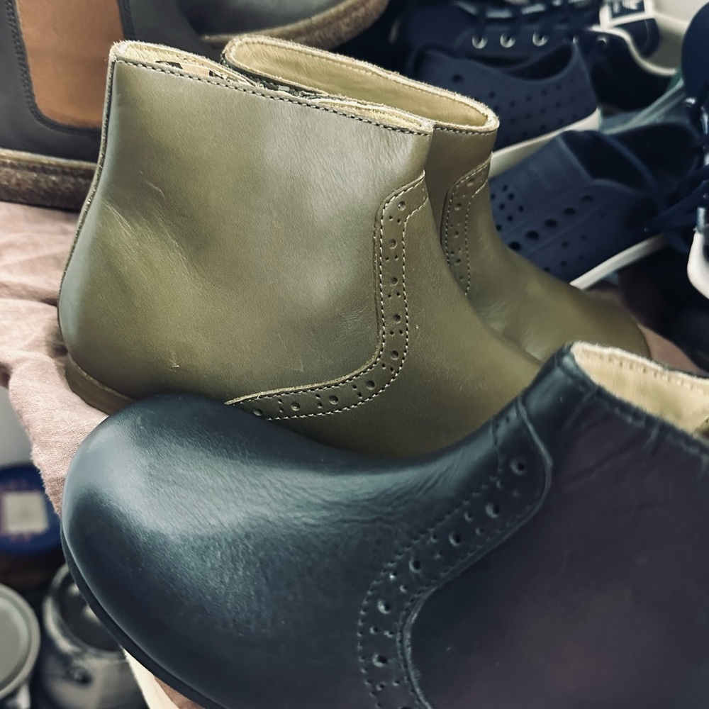 Updated listing - Young Soles Leather Pixie Boots